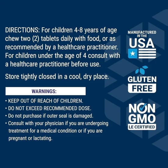 Life Extension Children's Formula Life Extension Mix Natural Berry Chew Tablets 120 Tablets