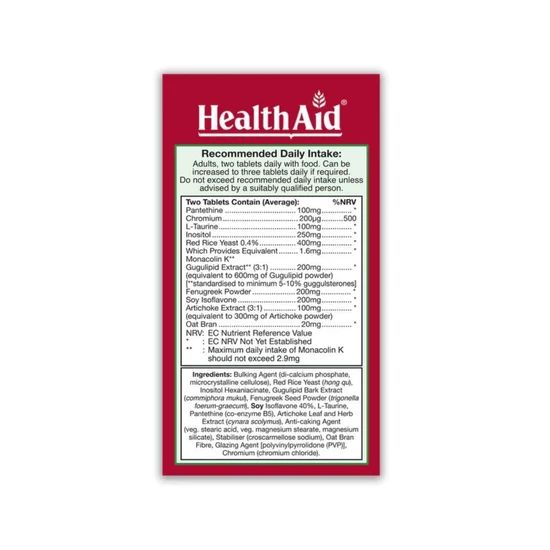 Health Aid Colestroforte Tablets 60 Tablets