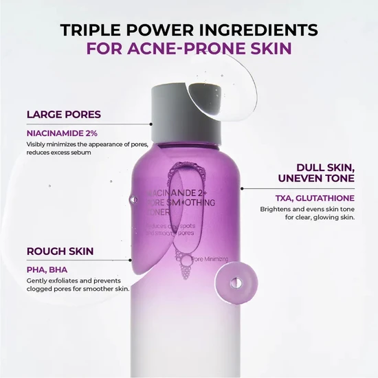 Jumiso Niacinamide 2+ Pore Smoothing Toner 205ml