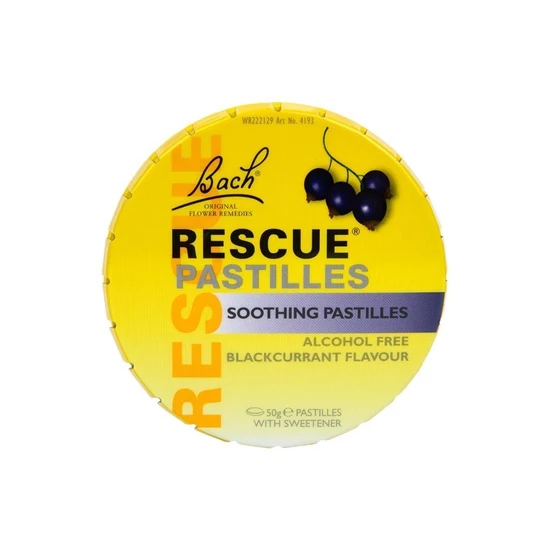 Bach Rescue Pastilles Blackcurrant 50g