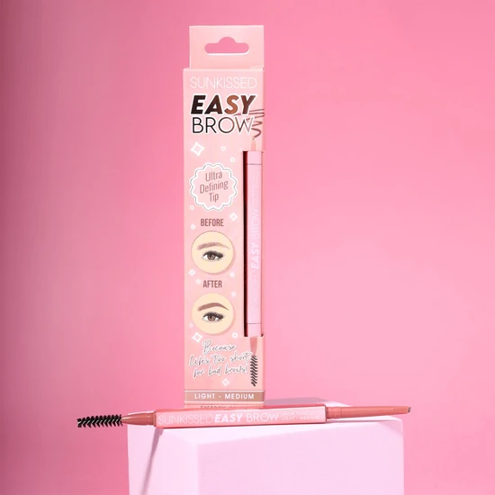 Sunkissed Easy Brow Eyebrow Pencil Light/Medium