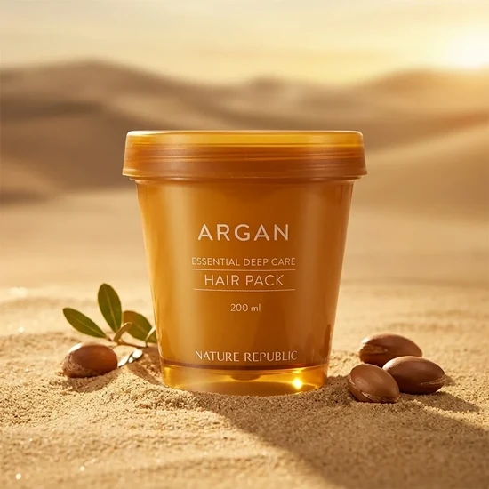 Nature Republic Argan Essential Deep Care Hair Mask 200ml
