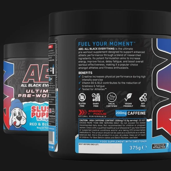 Applied Nutrition All Black Everything Slush Puppie 375g
