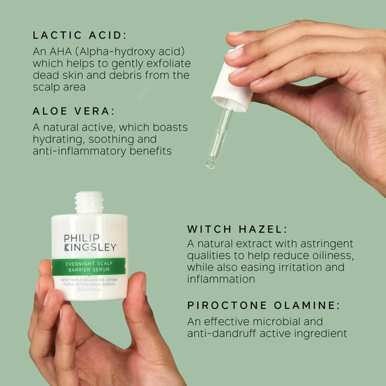 Philip Kingsley Overnight Scalp Barrier Serum With Triple Balancing Action 60ml