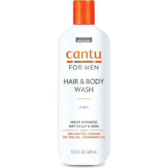 Cantu Men 2 In 1 Hair & Body Wash 400ml