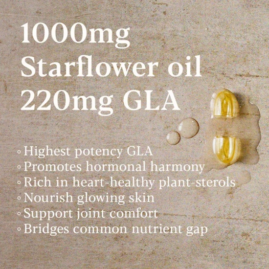 Higher Nature Starflower Oil 1000mg Capsules 30 Capsules