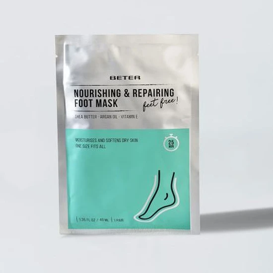Beter Feet Free! Nourishing & Repairing Foot Mask x1 Pair