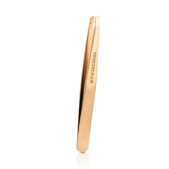 Tweezerman Slant Tweezer Rose Gold Studio Collection -