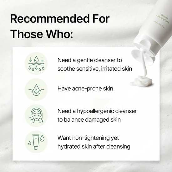 Mixsoon Centella Cleansing Foam 150ml