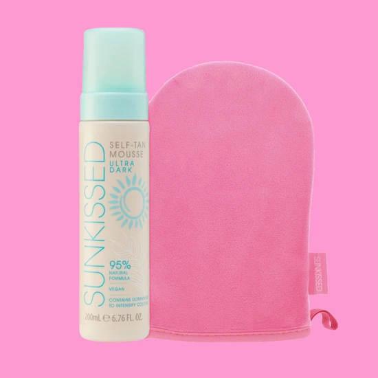Sunkissed Ultra Dark Mousse & Mitt Gift Set