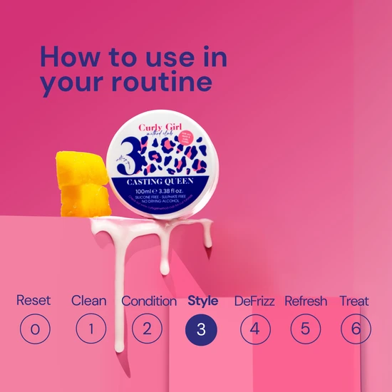 Curly Girl Casting Queen Styling Cream 100ml