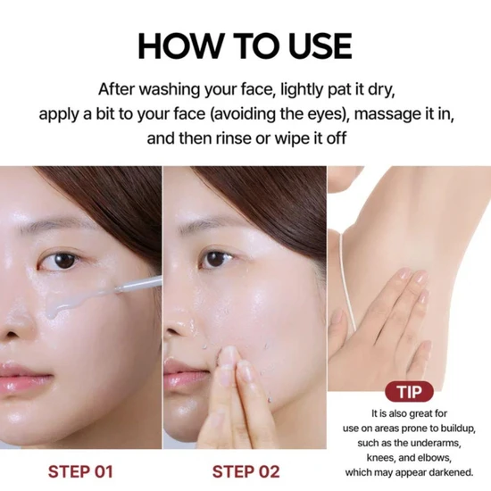 Dr.Melaxin Peel Shot Exfoliating White Rice Ampoule 80ml