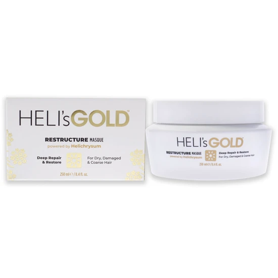 Heli's Gold Restructure Masque With Helichrysum 250ml
