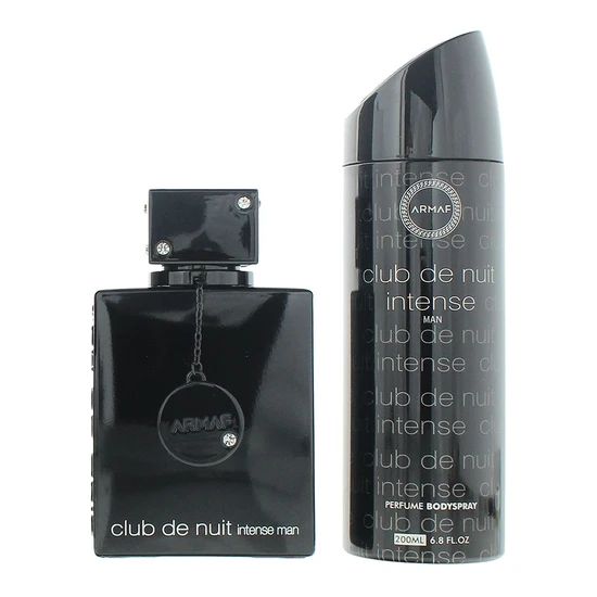 Armaf Club De Nuit Intense Man Two Piece Gift Set 105ml EDT, 200ml Body Spray
