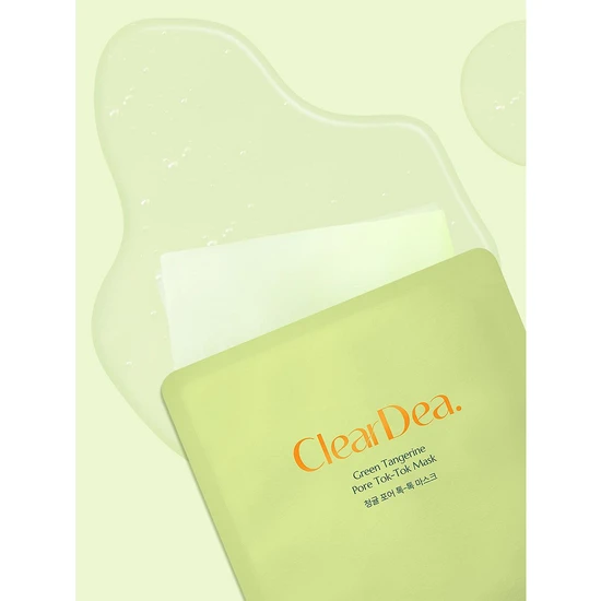 ClearDea Green Tangerine Pore Tok-Tok Mask 20g