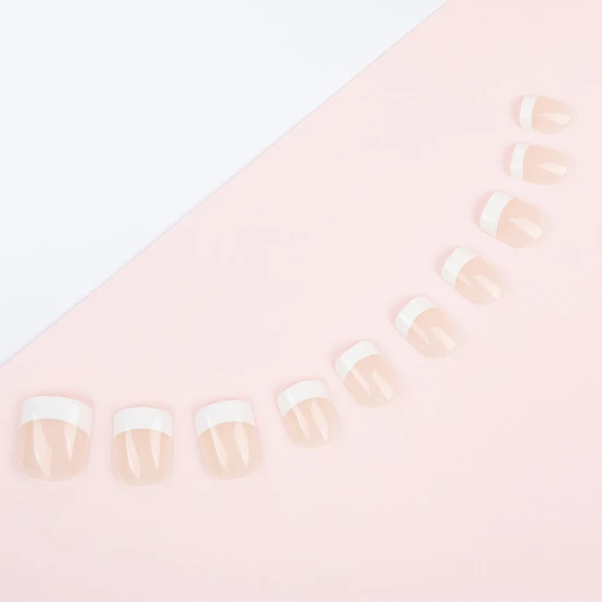 Invogue Bare French Square Nails x24