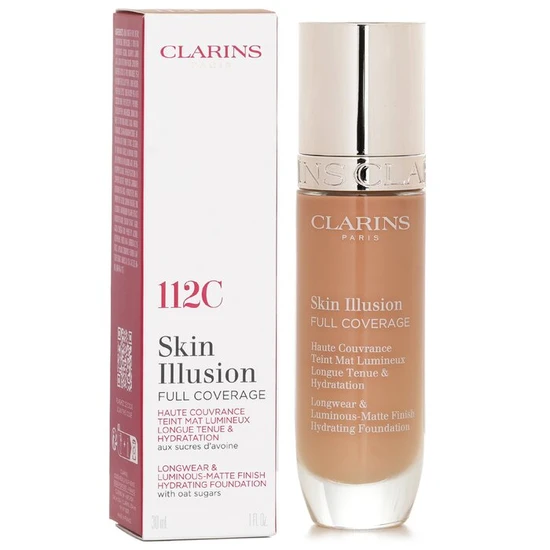 Clarins Skin Illusion Full Coverage Foundation 112c