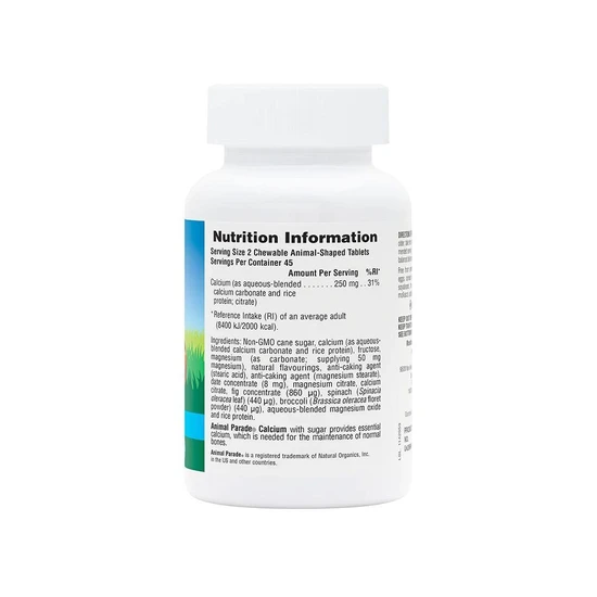 Nature's Plus Animal Parade Calcium Chewables 90 Chewables