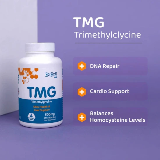NMN Bio TMG Trimethylglycine Capsules 90 Capsules