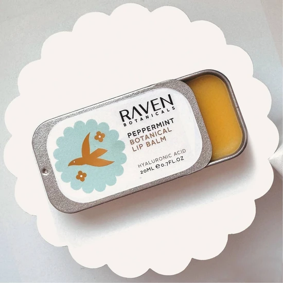 Raven Botanicals Botanical Lip Balm Peppermint 20ml