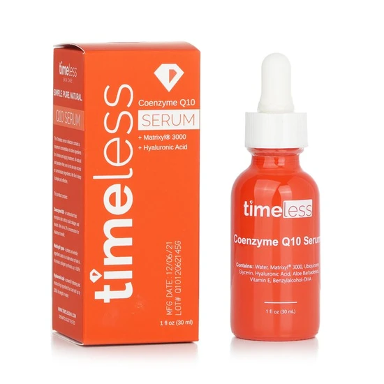 Timeless Skin Care Coenzyme Q10 Serum + Matrixyl 3000 + Hyaluronic Acid 30ml