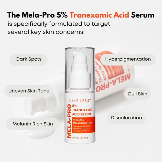 NINE LESS MELA-PRO 5% Tranexamic Acid Serum 30ml