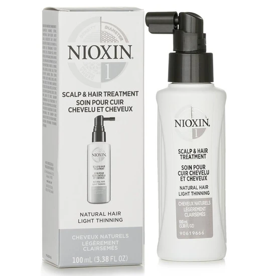 Nioxin Diameter System 1 Scalp & Hair Treatment Natural Hair, Light Thinning 100ml