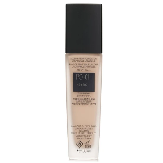Lancôme Teint Idole Ultra Wear Foundation SPF 40 PO 01