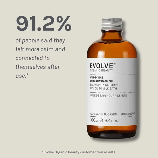 Evolve Beauty Wild Divine Aromatic Bath Oil 100ml
