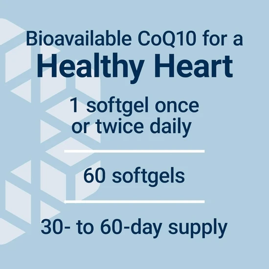 Life Extension Super Ubiquinol CoQ10 With Enhanced Mitochondrial Support 100mg Softgels 60 Softgels