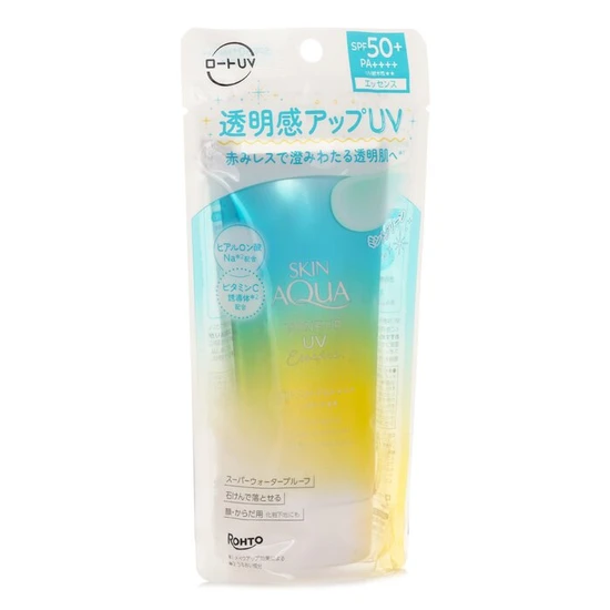 Rohto Skin Aqua Tone Up UV Essence Mint Green