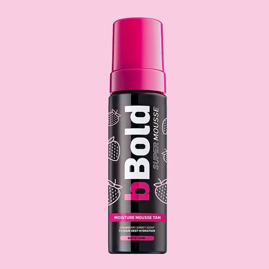 bBold Throwback Strawberry Sorbet Super Mousse Dark