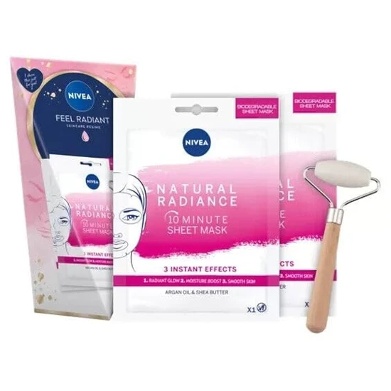 Nivea Feel Radiant Skin Care Regime Sheet Mask