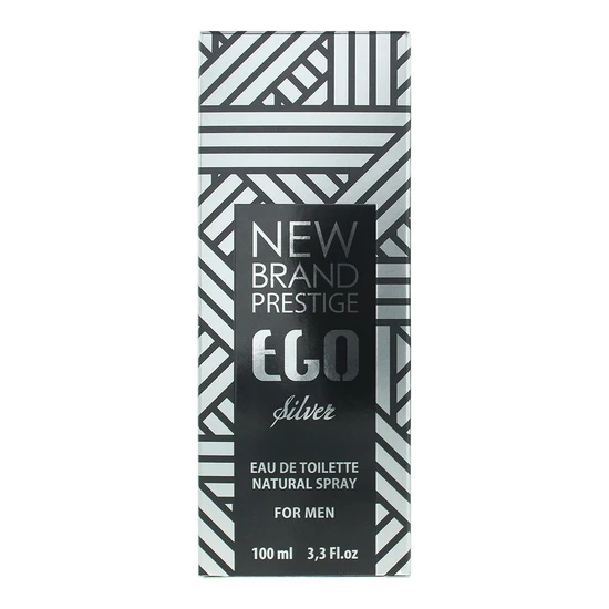 New Brand Ego Silver Eau De Toilette 100ml