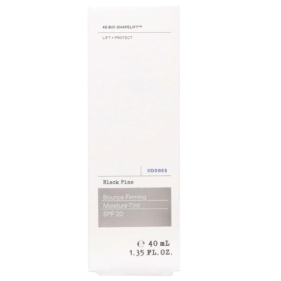 Korres Black Pine 4d BioShapeLift Bounce Firming Tinted Moisturiser SPF 20 40ml