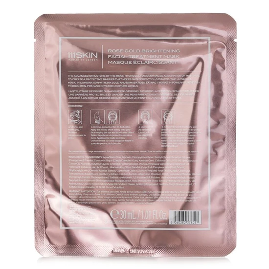 111SKIN Rose Gold Brightening Facial Treatment Mask 5 x 30ml