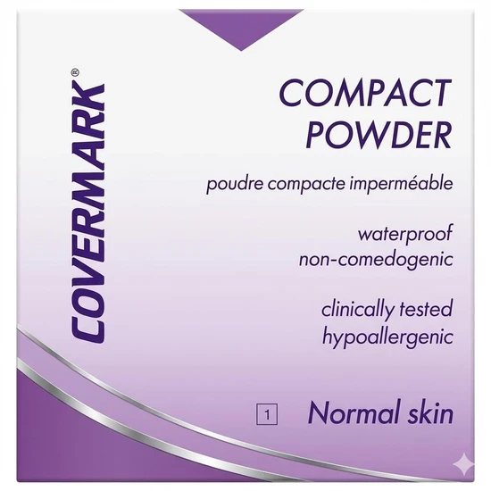 Covermark Waterproof Compact Powder Normal Skin 1