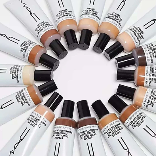 MAC Strobe Dewy Skin Tint Light 4
