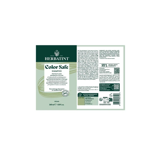 Herbatint Colour Safe Shampoo 260ml