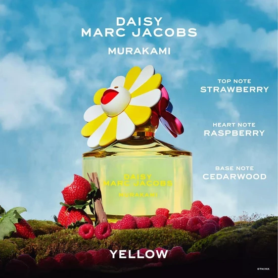 Marc Jacobs Daisy Murakami Yellow Eau De Parfum 50ml