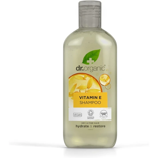 Dr. Organic Hydrate & Restore Vitamin E Shampoo 265ml
