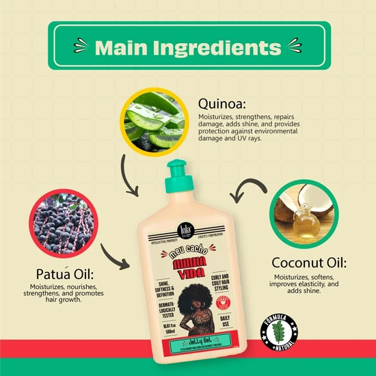 Lola Meu Cacho My Hair My Life Jelly Gel 500g