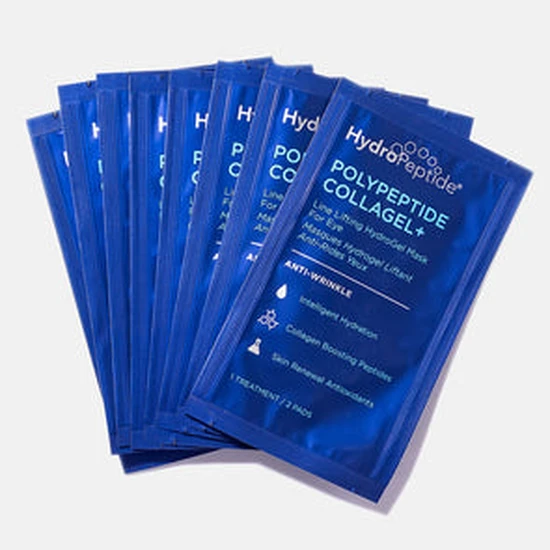 HydroPeptide PolyPeptide Collagel+ Mask For Eyes Pack of 8
