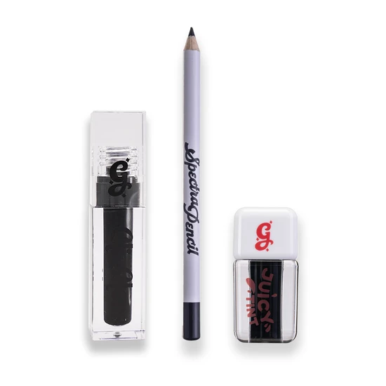 Glisten Cosmetics Midnight Muse Black Lip Kit