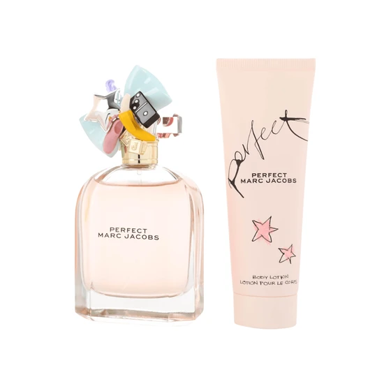 Marc Jacobs Perfect Women's Perfume Gift Set 100ml EDP + 75ml Body Lotion