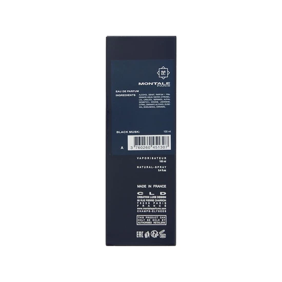 Montale Black Musk Eau De Parfum 100ml