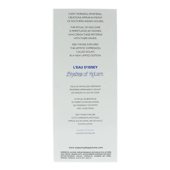 Issey Miyake L'Eau D'Issey Pour Homme Shades Of Kolam Eau De Toilette 125ml