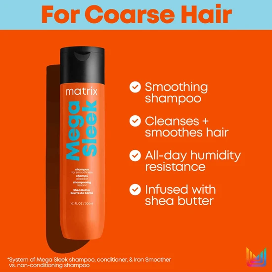 Matrix Total Results Mega Sleek Shea Butter Shampoo 300ml