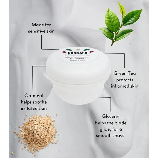 Proraso Sensitive Skin Shaving Soap In A Bowl 150ml