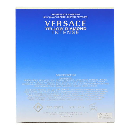 Versace Yellow Diamond Intense Eau De Parfum 90ml